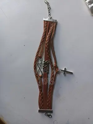 Photo - Brown Cross Braclet for Women