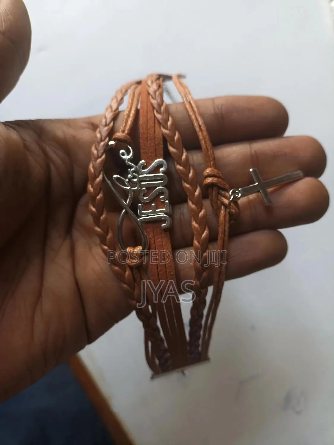Brown Cross Braclet for Women