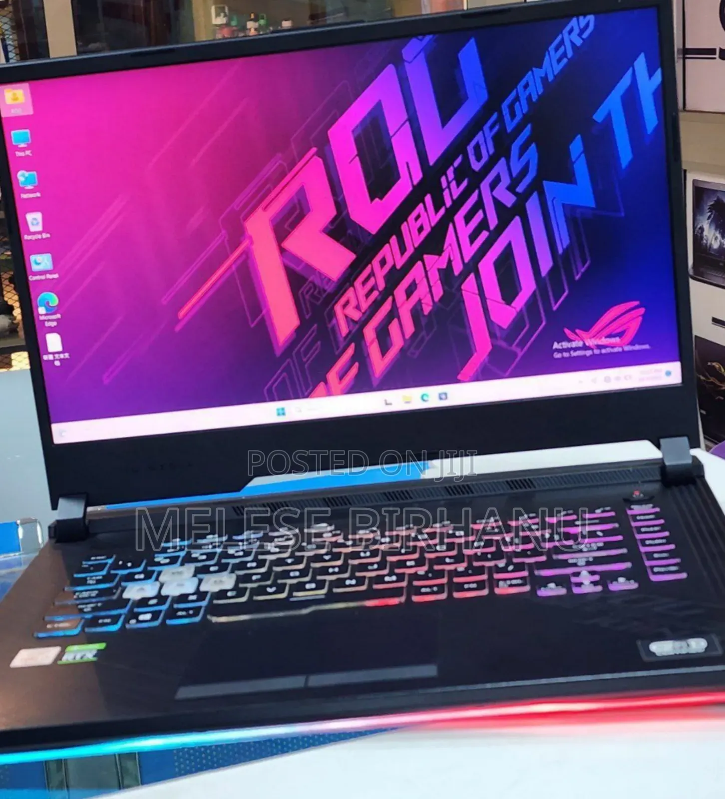 New Laptop Asus ROG Strix G15 32GB Intel Core I7 SSD 1T