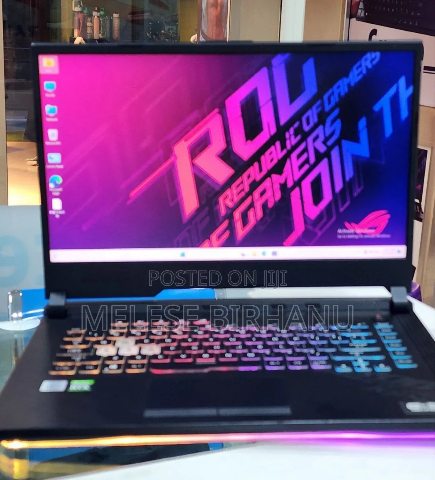 New Laptop Asus ROG Strix G15 32GB Intel Core I7 SSD 1T