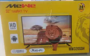 Mewe Tv 32"Inch Smart Android Nwe 2025 Tv