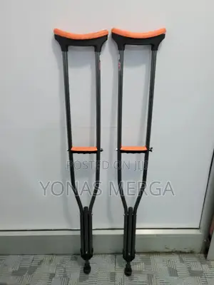 Photo - Under Arm Crutches Aluminium Crutches፱降soft Fabric:Patterned