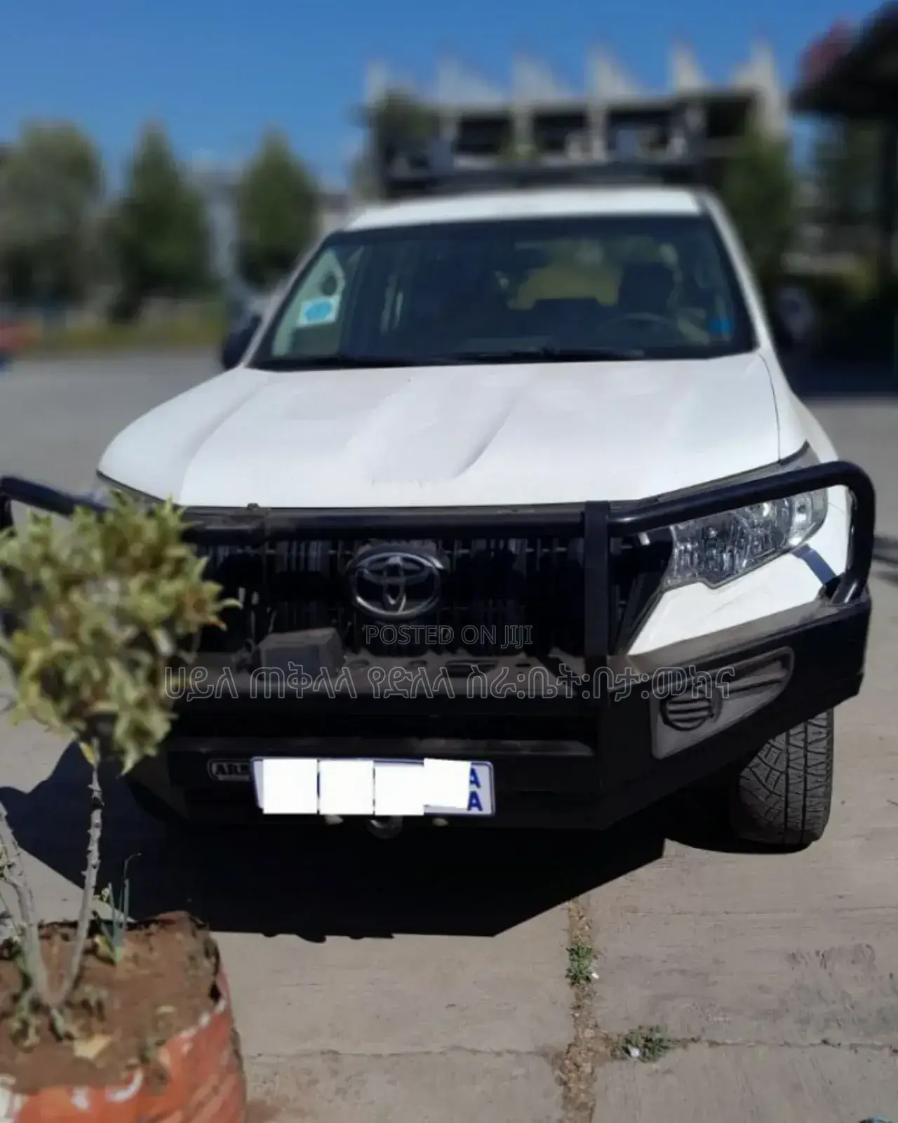 Toyota Land Cruiser Prado 2017 White