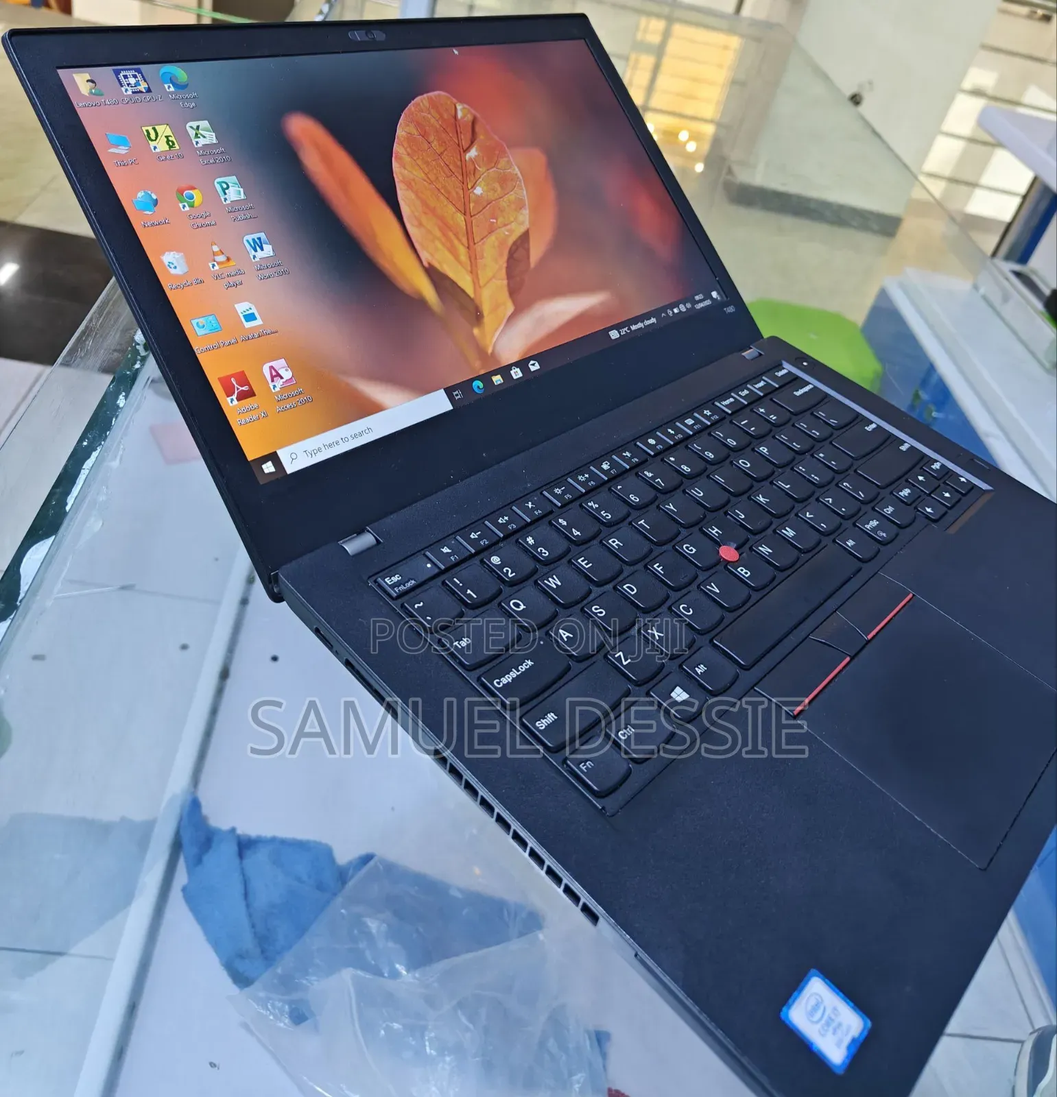 New Laptop Lenovo ThinkPad T480 16GB Intel Core I7 SSD 512GB