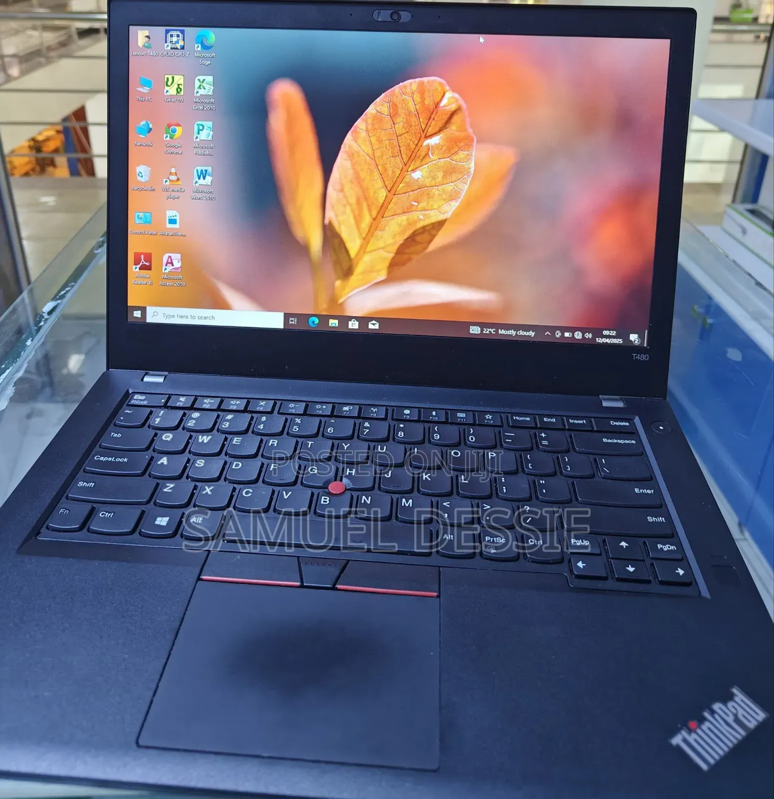 New Laptop Lenovo ThinkPad T480 16GB Intel Core I7 SSD 512GB