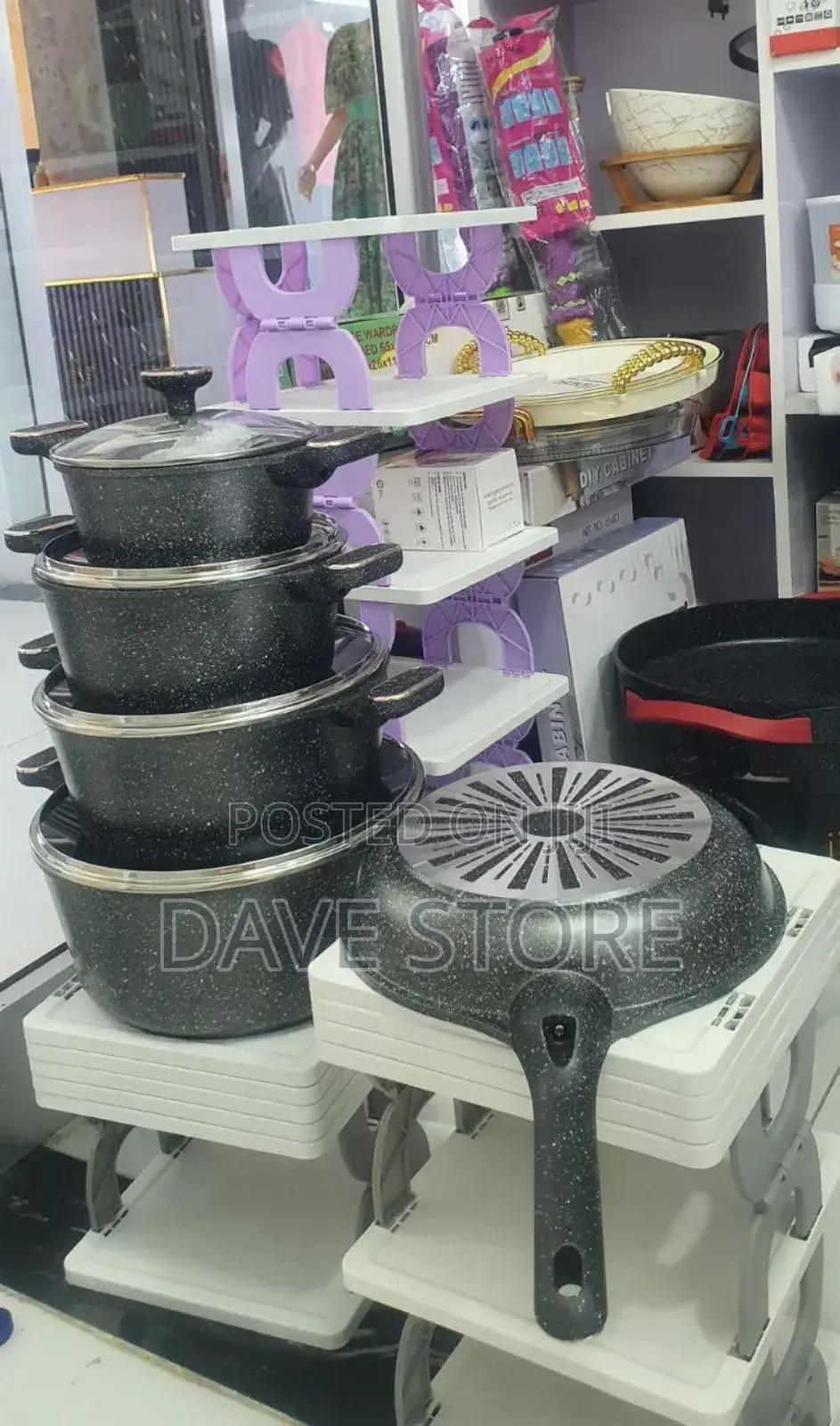 5pcs Momcoc Home and Kitchen Cookware