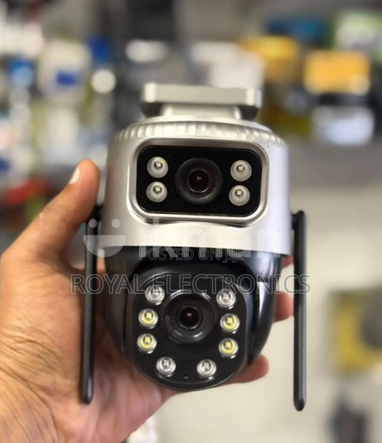 Dual Lens Waterproof Outdoor CCTV Security Camera