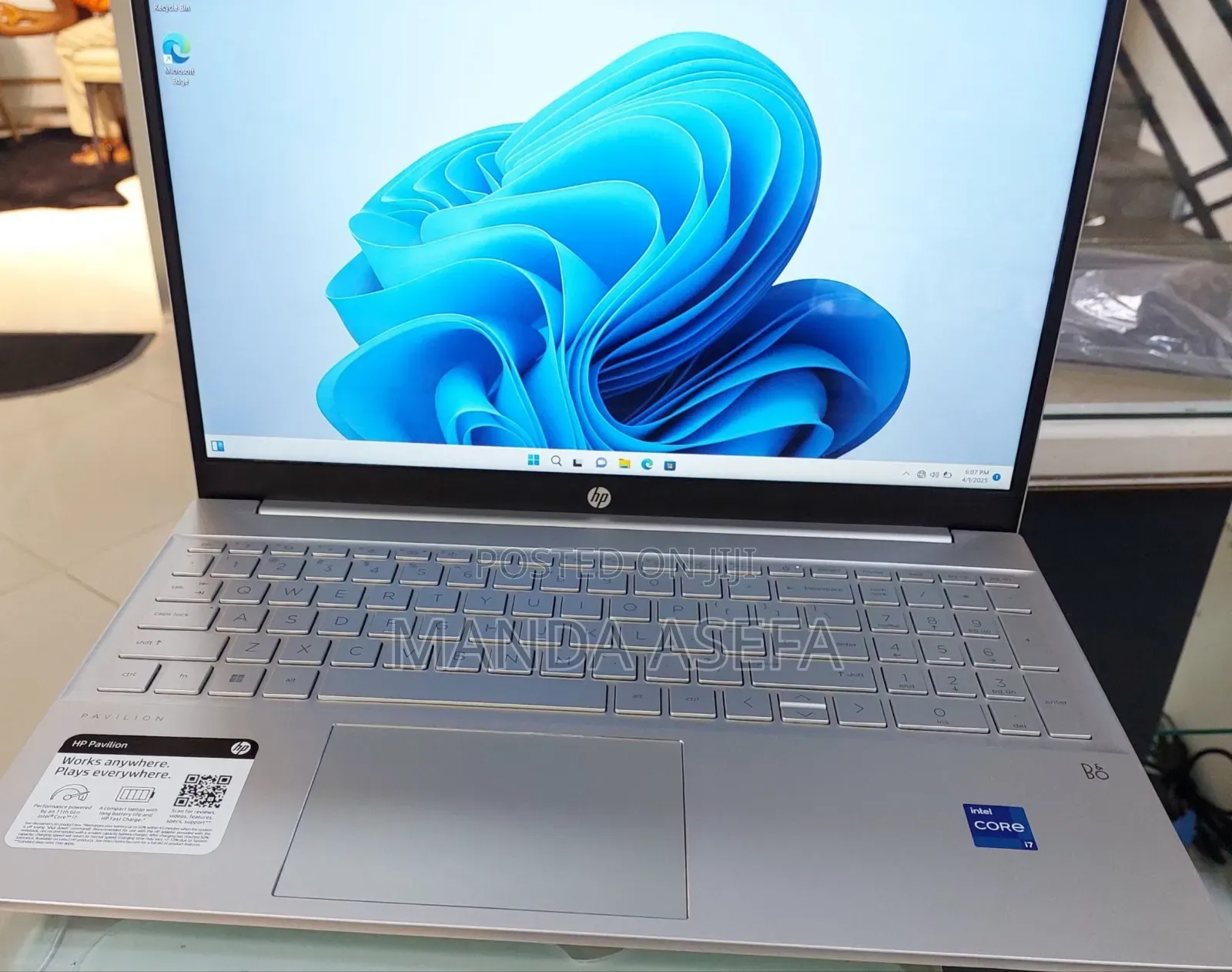 New Laptop HP Pavilion 15 16GB Intel Core I7 SSD 512GB
