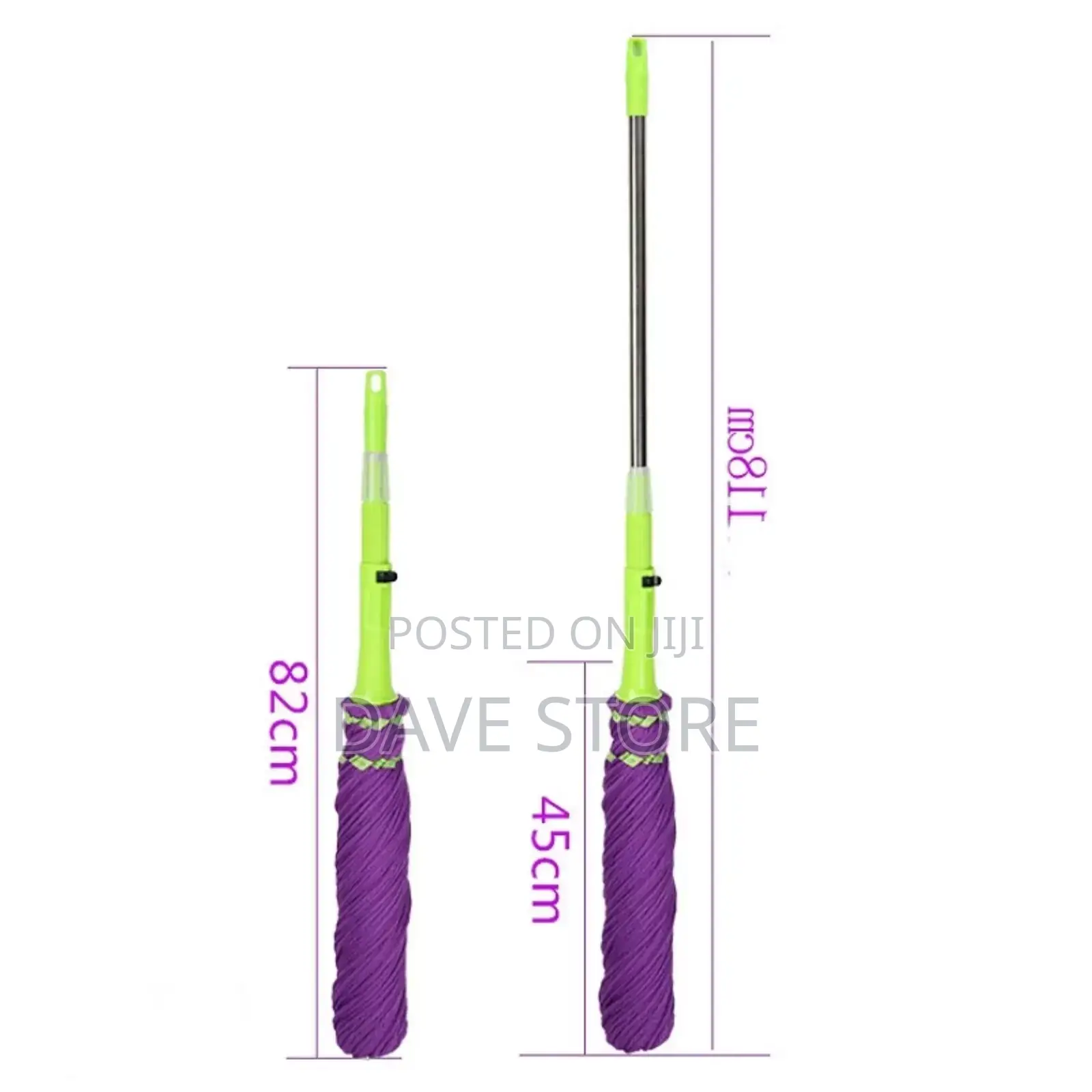 Hand Free Microfiber Twist Mop