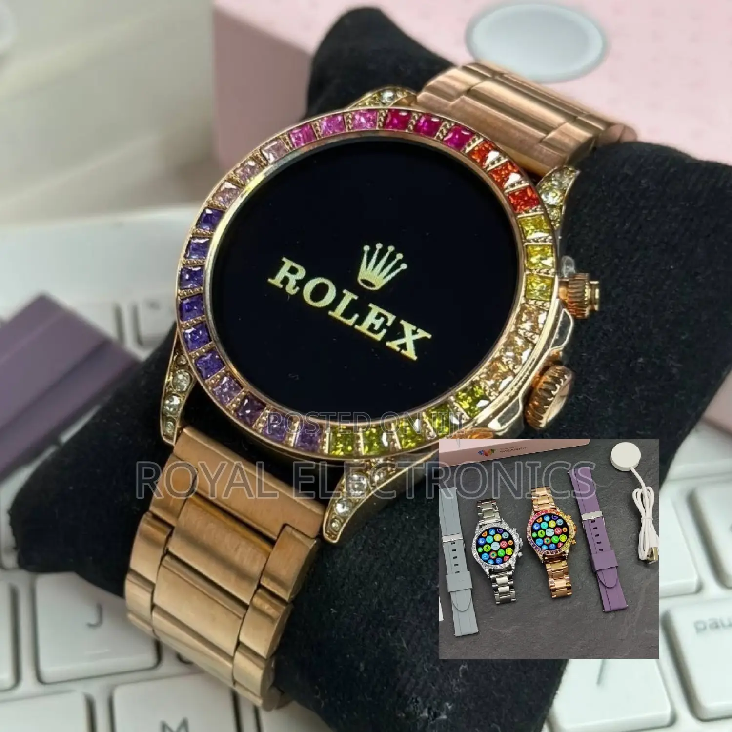 Original Rolex Dual Strap Smart Watch
