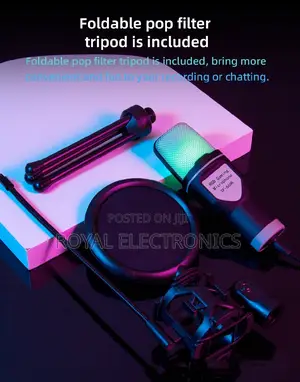 RGB High Sensitivity Computer Condenser Microphone