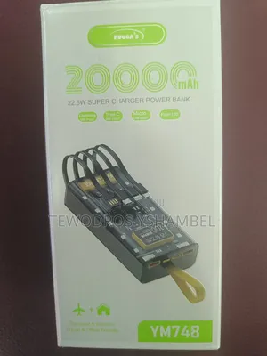 Photo - Brand New Ruggas Power Bank 20000 Mah