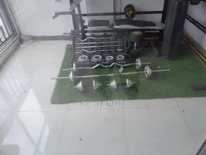 Photo - Home Used Adjustable Dumbbell and Barbell