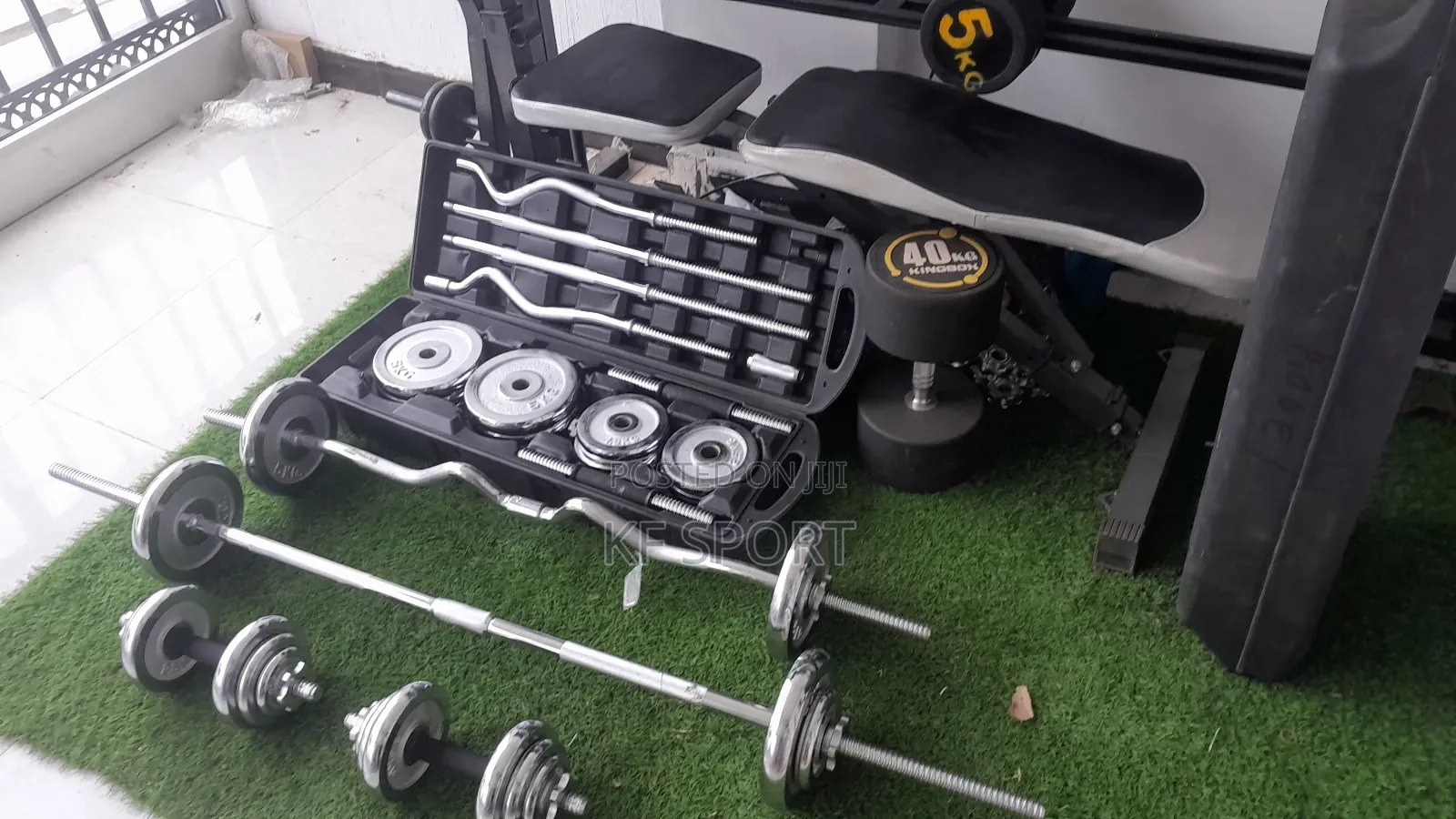 Build Muscle at Home With Ease( Dumbbell and Barbell)