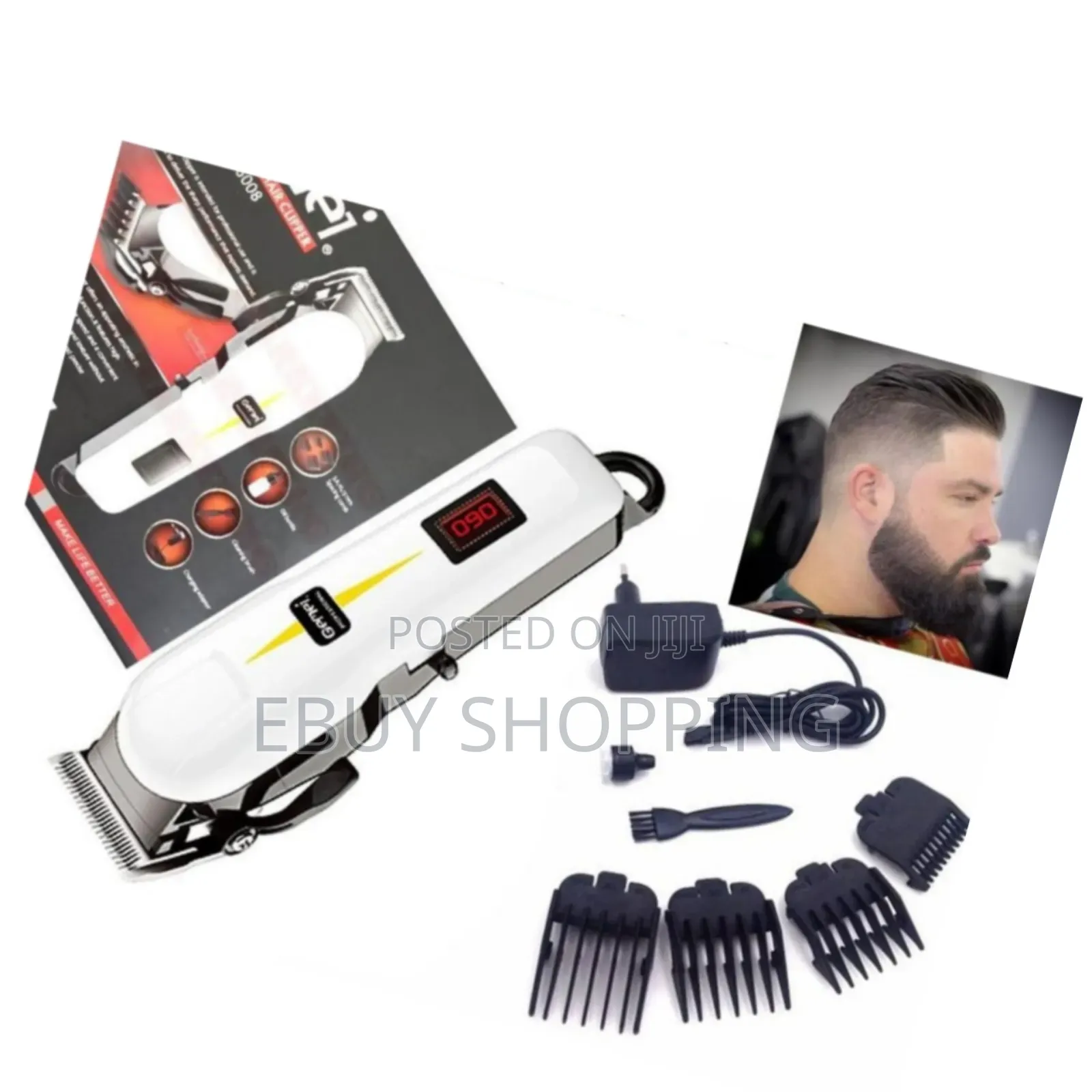 **Adjustable Haircut Machine – Perfect for Beards Hair**