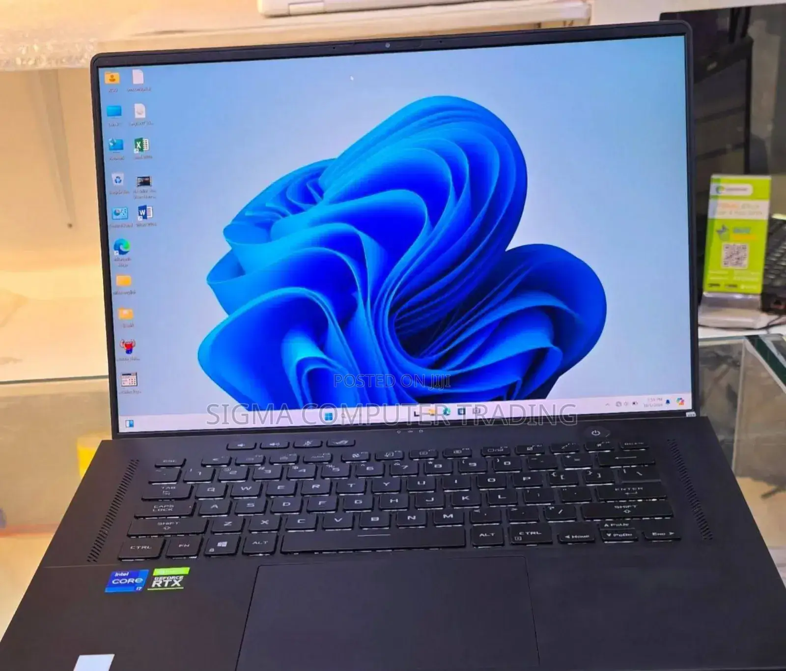 New Laptop Asus ROG Zephyrus M16 GU603HR 16GB Intel Core I7 SSD 512GB