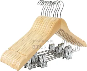 Photo - Different Types of Wooden Cloth Hangers