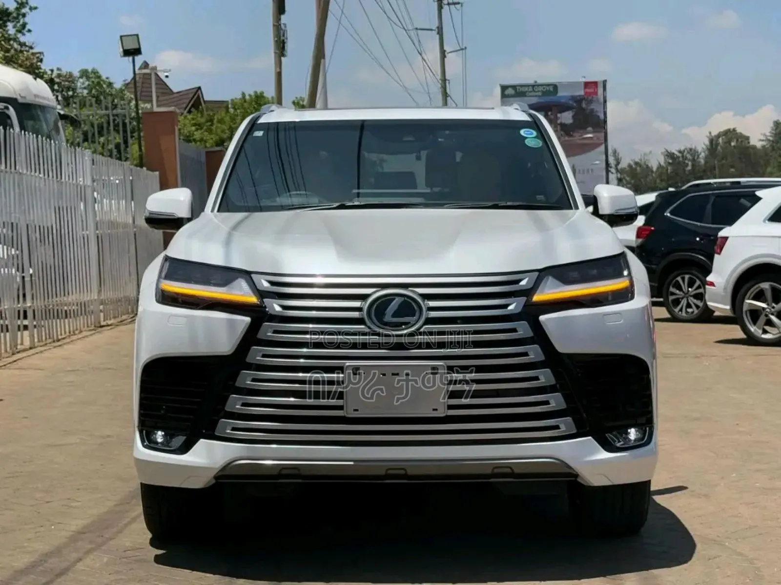 New Lexus LX 2024 White