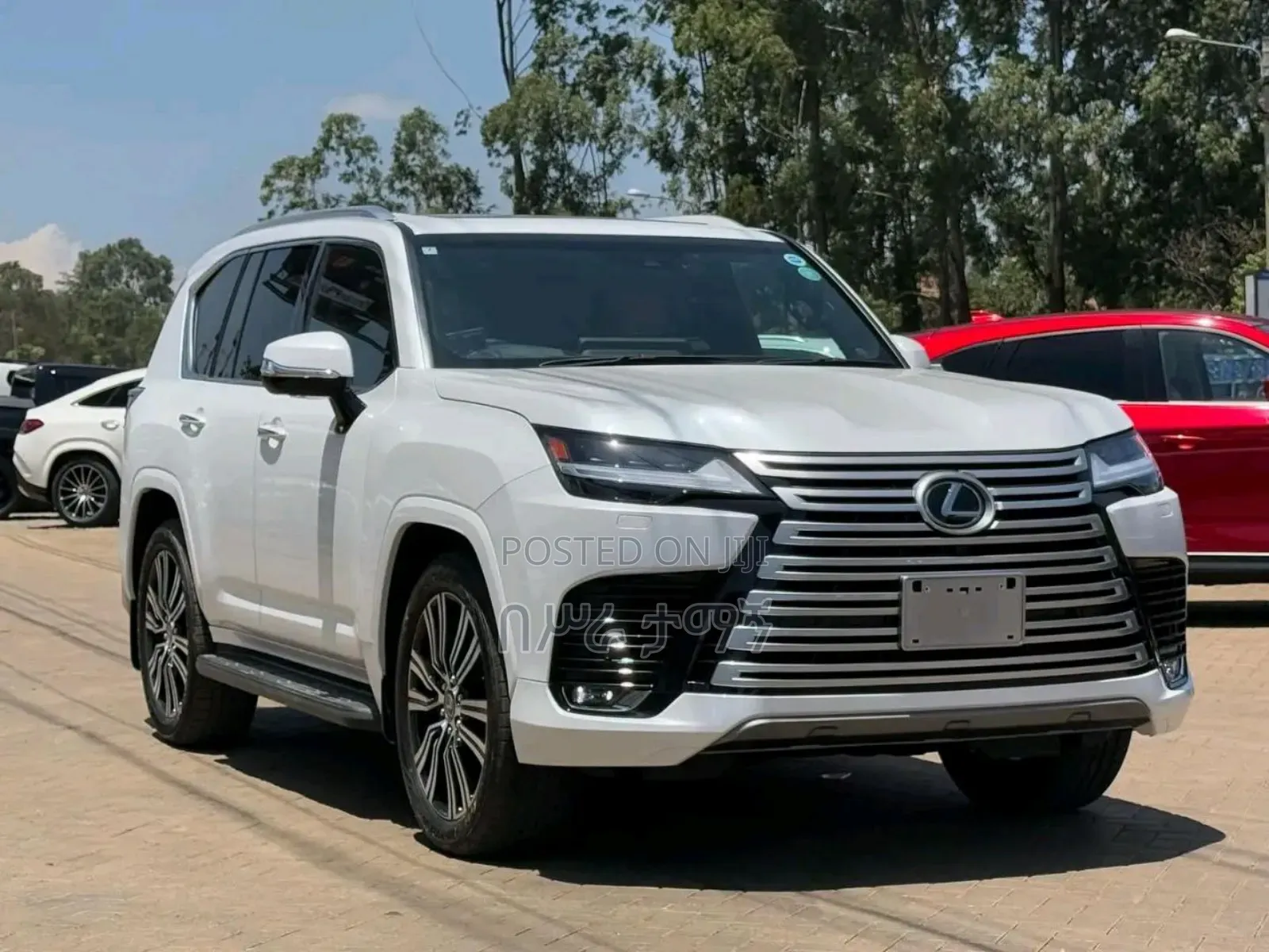 New Lexus LX 2024 White