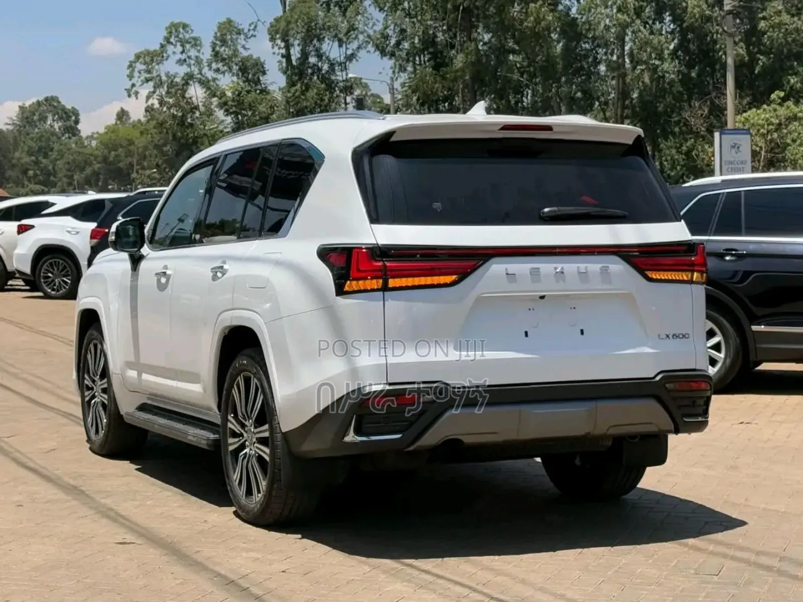 New Lexus LX 2024 White