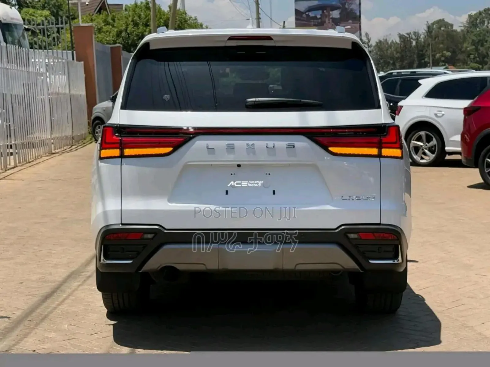 New Lexus LX 2024 White