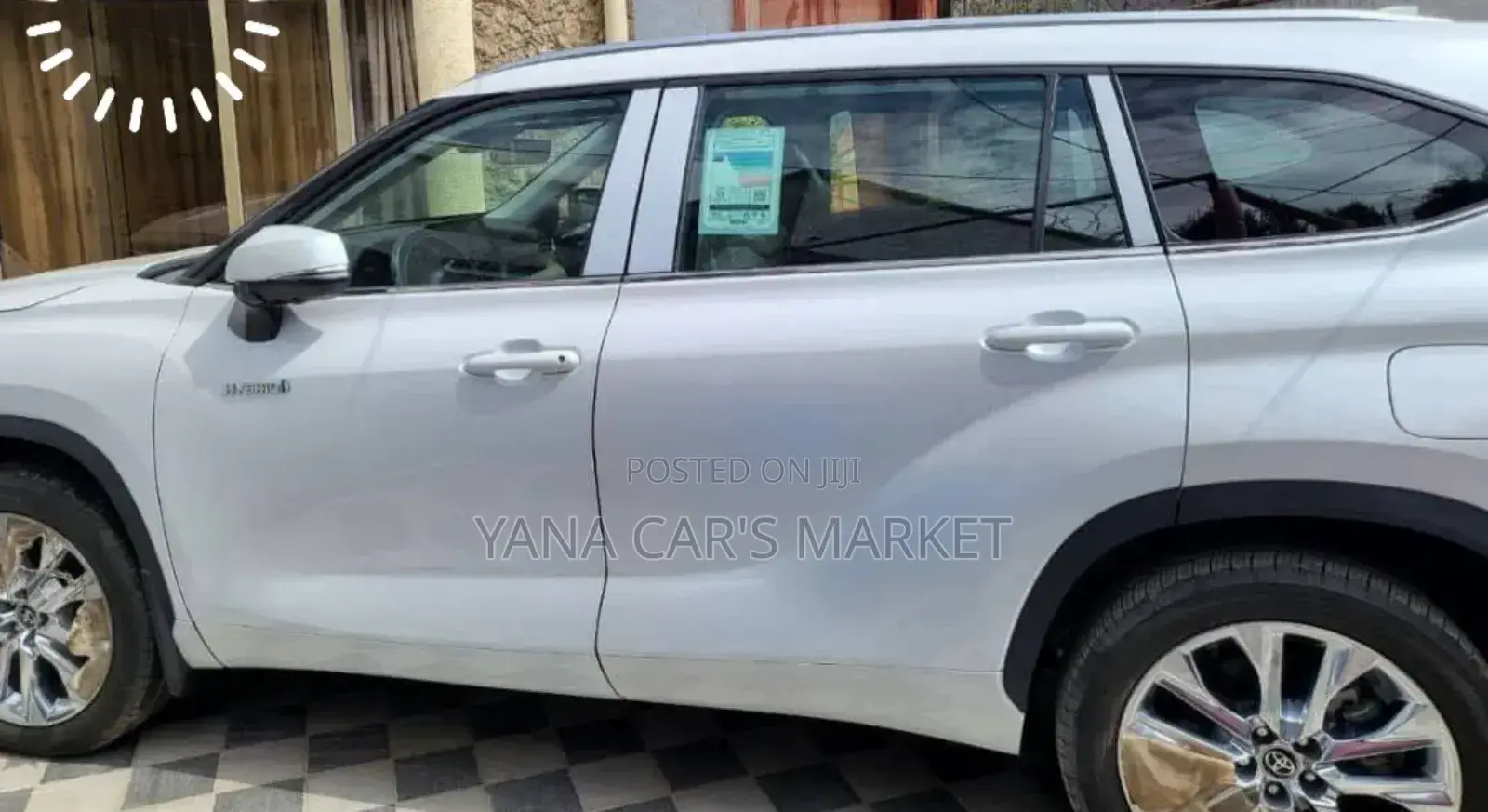 Toyota Highlander Hybrid 2024 White