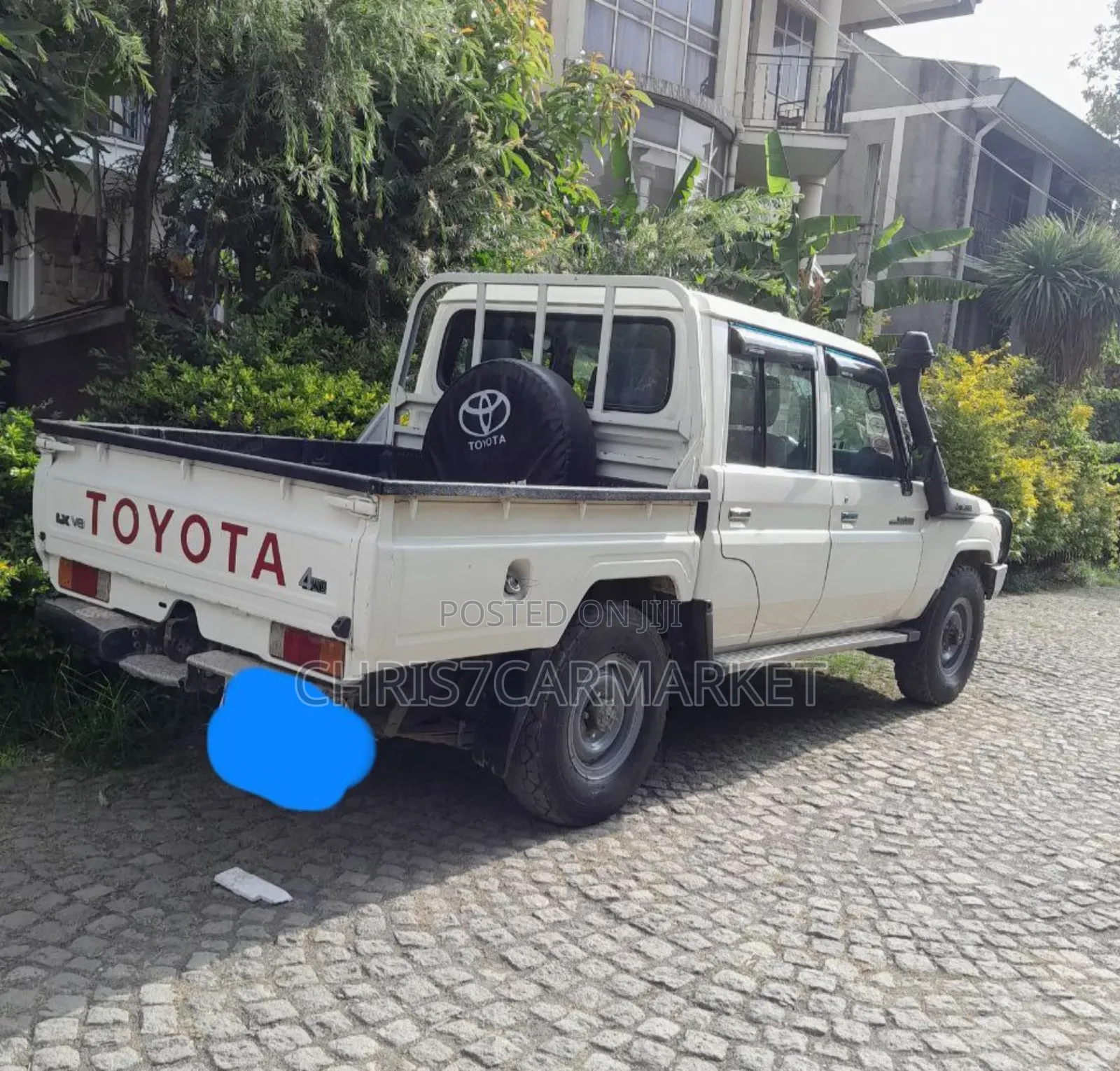 Toyota Land Cruiser 4.5 V8 TD 2018 White