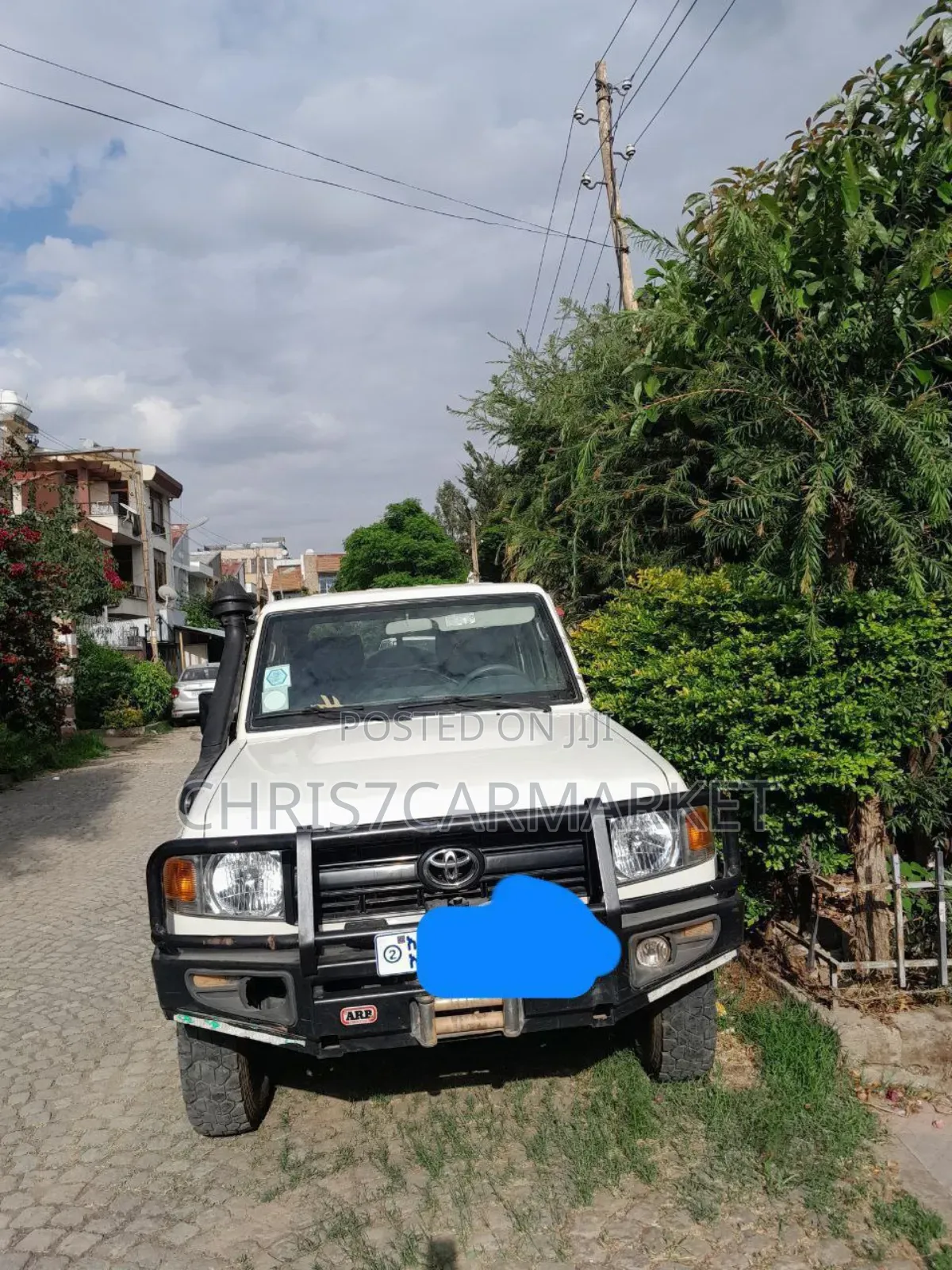 Toyota Land Cruiser 4.5 V8 TD 2018 White