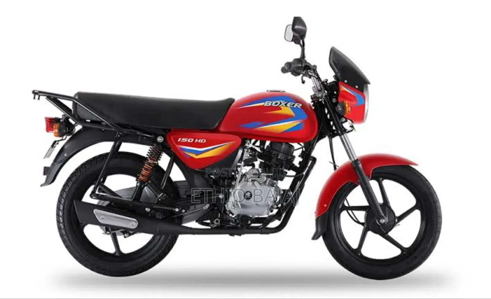 New Bajaj Boxer 150 UG 2024 Red