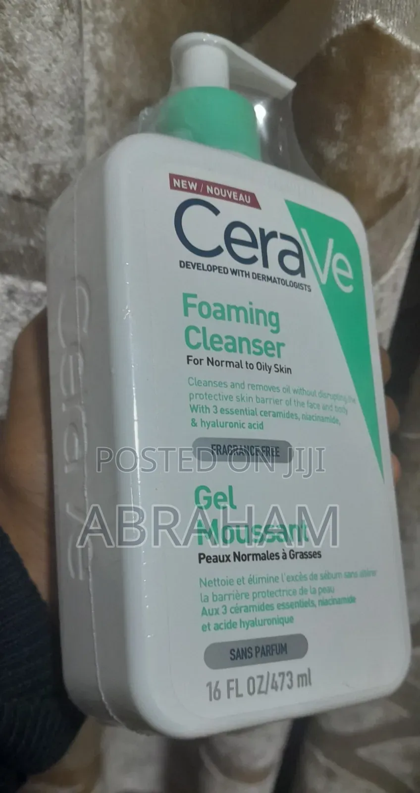 Cerave Foaming Facial Cleanser (473 Ml)