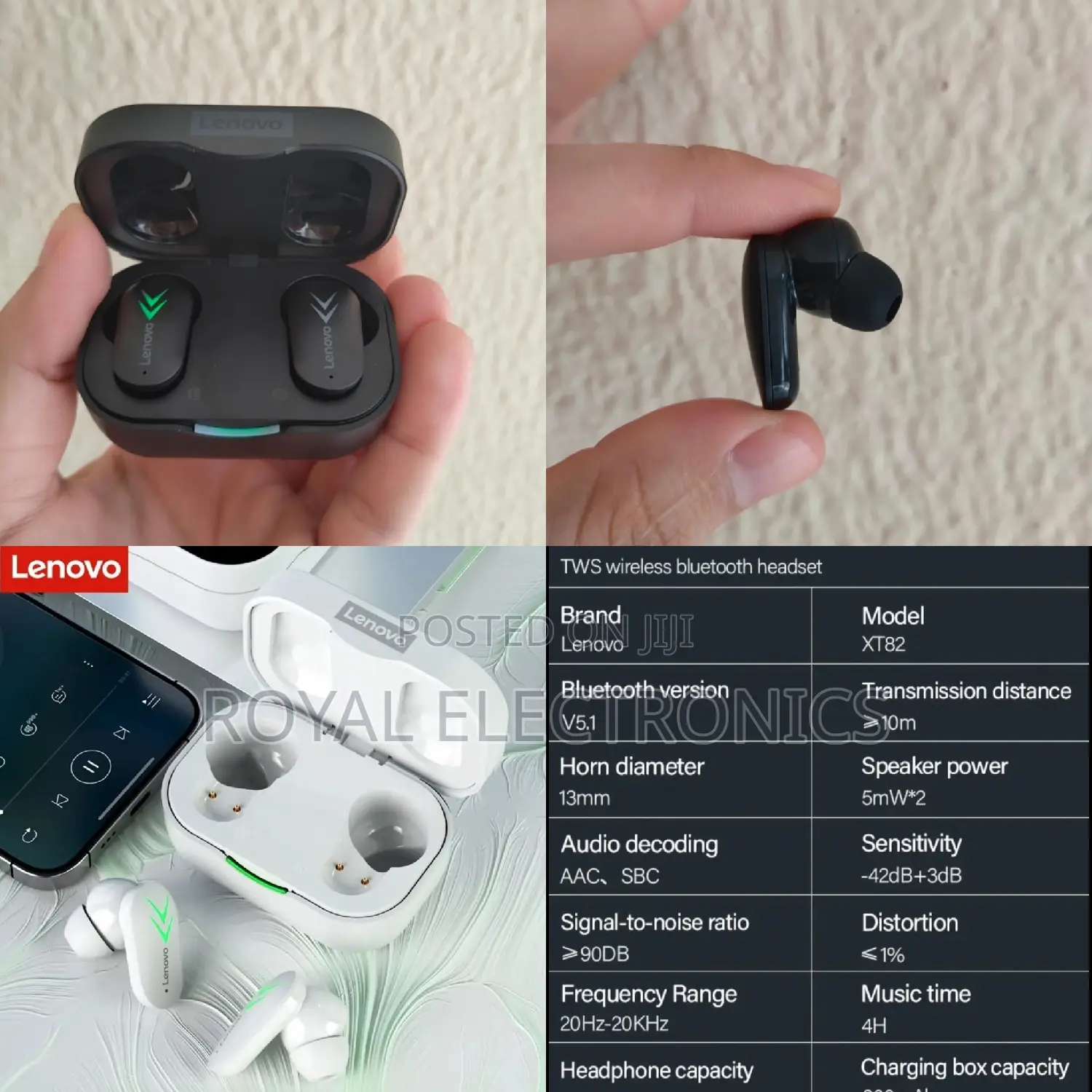 Original Lenovo Mini Earbuds