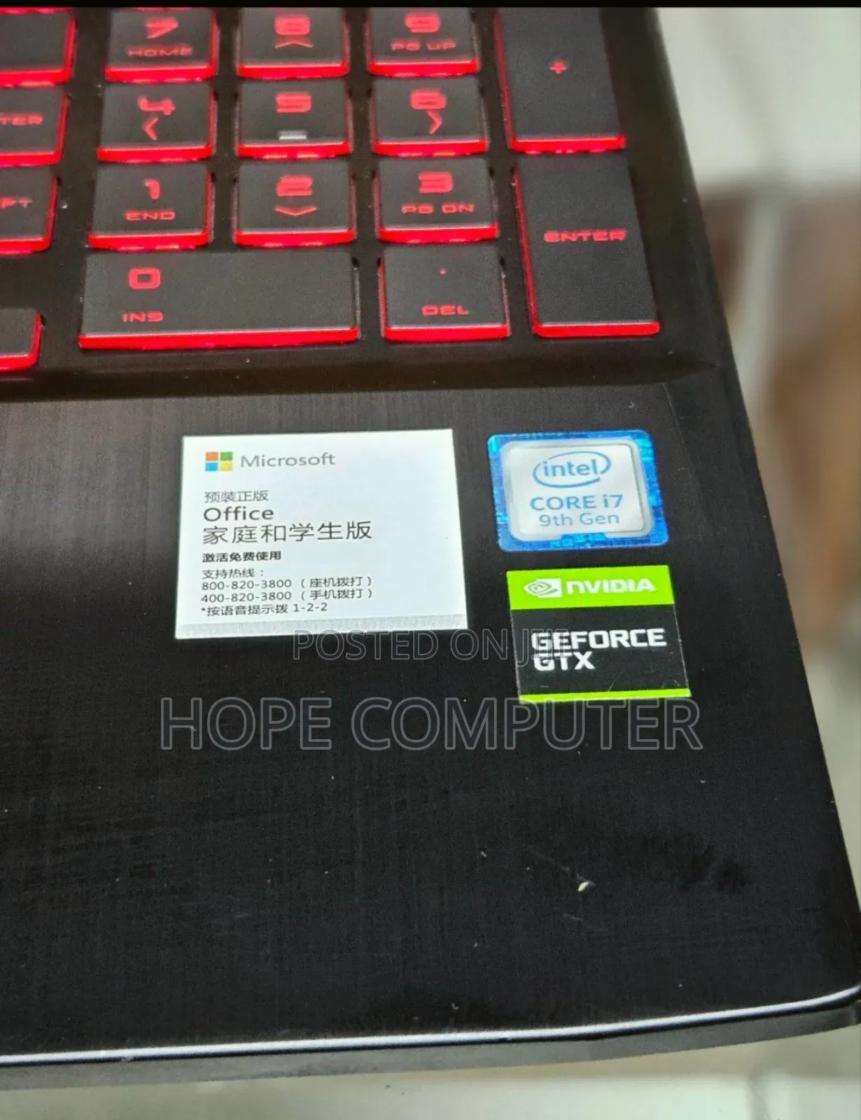 New Laptop HP Omen X 16GB Intel Core I7 SSD 512GB