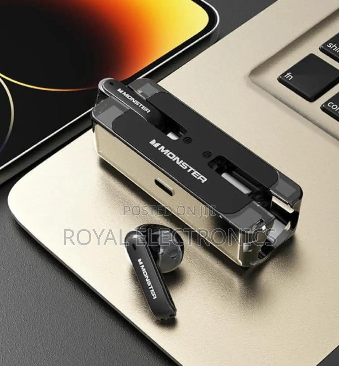 Monster V5.3 Low Latency Earbuds Hd Call With Mic Hifi