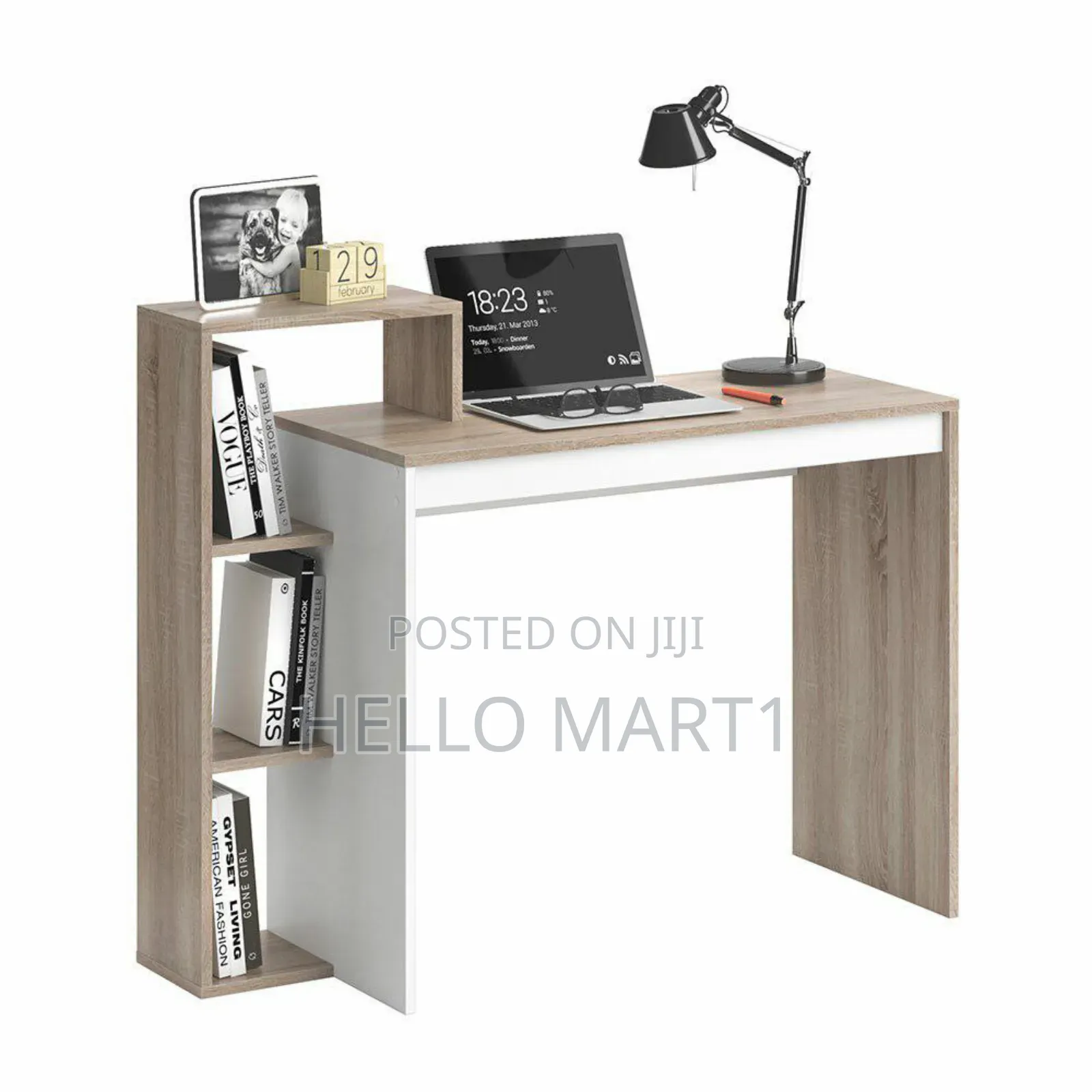 Readng Table Wih Shelf