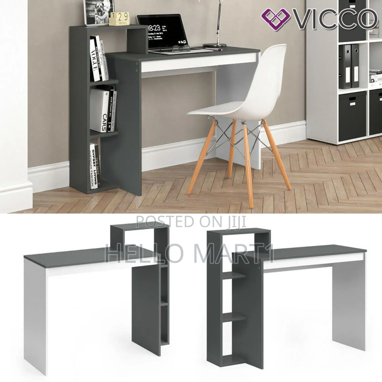 Readng Table Wih Shelf