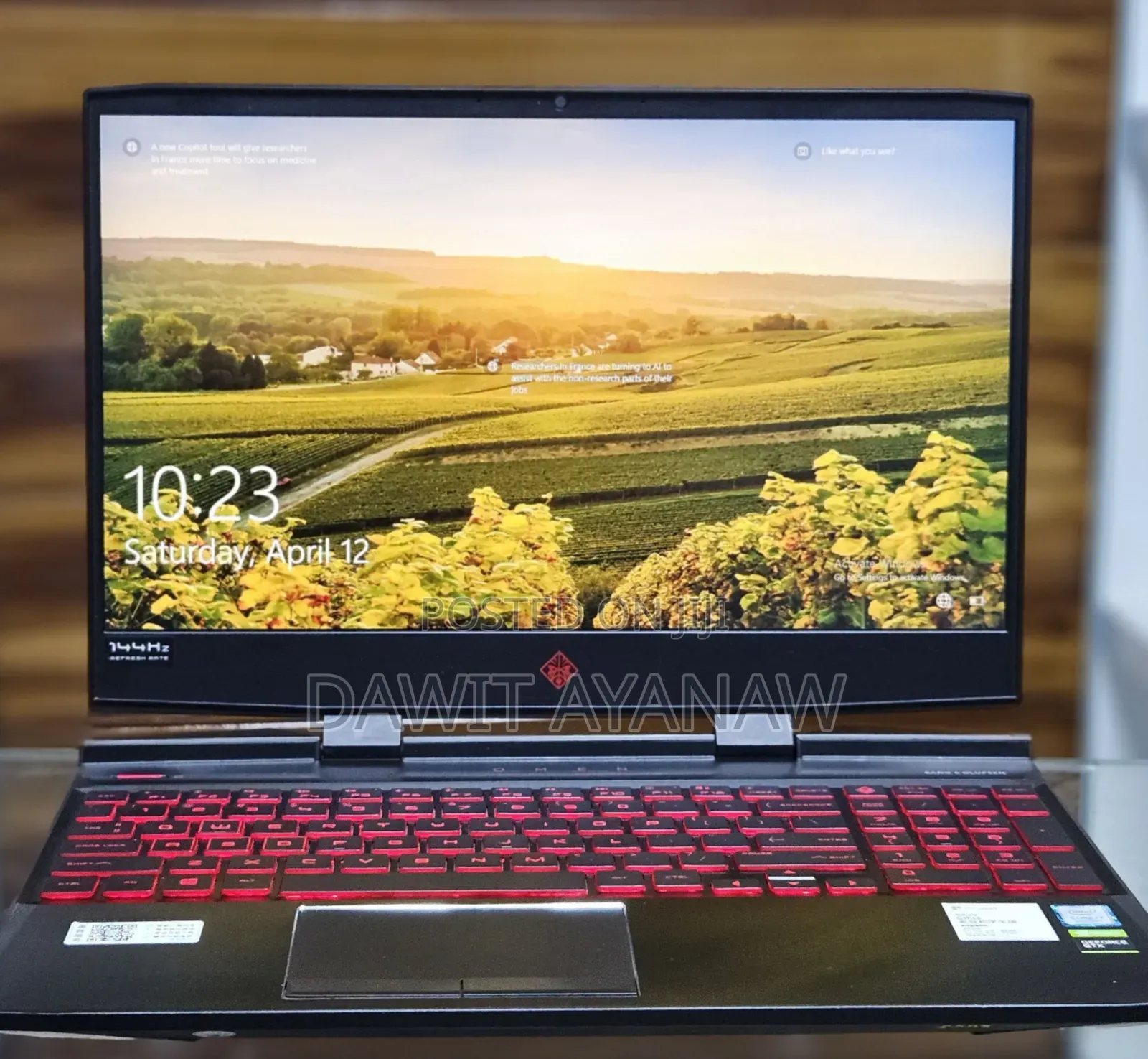 New Laptop HP Omen X 16GB Intel Core I7 SSD 512GB