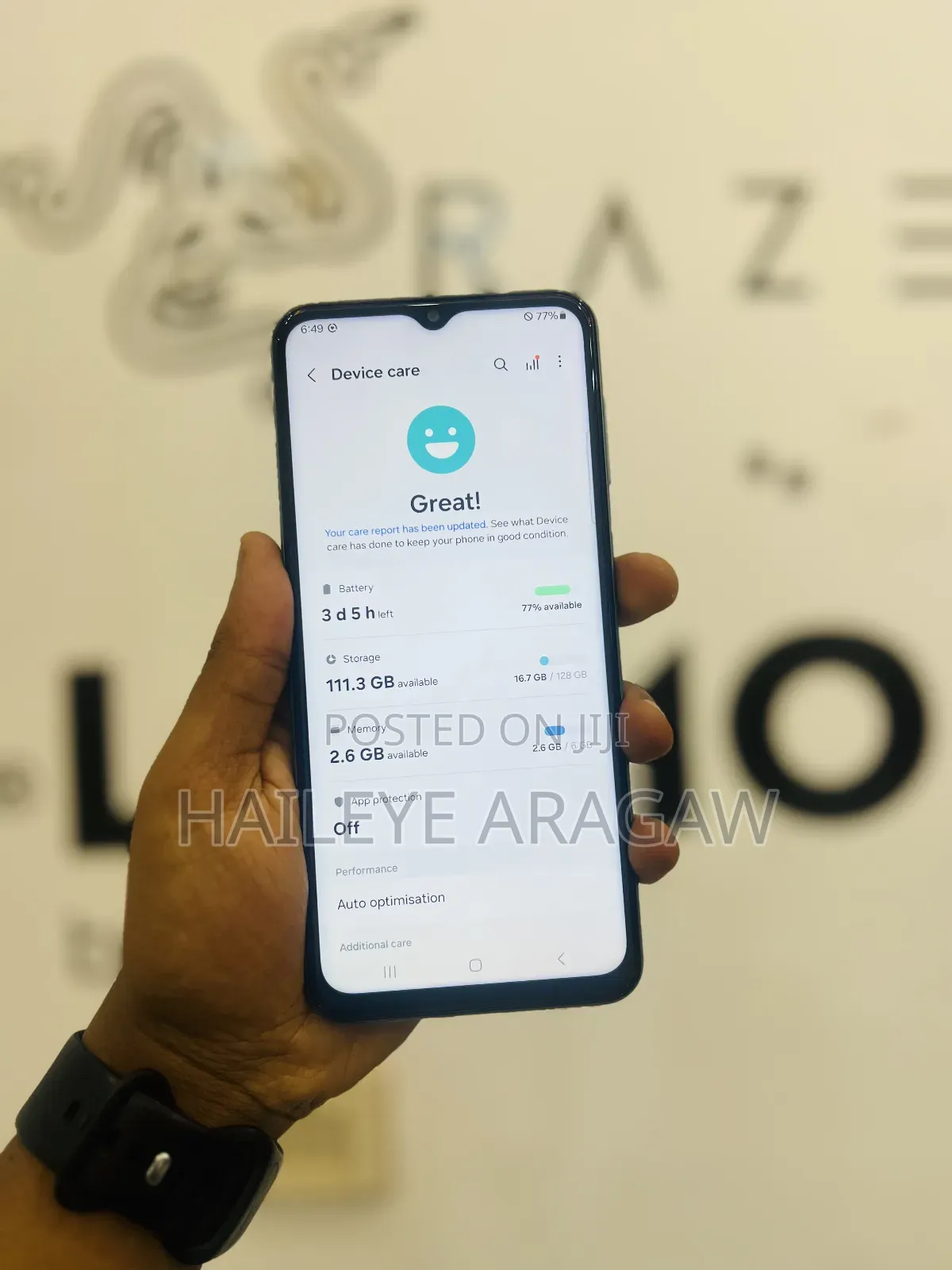 New Samsung Galaxy M33 5G 128 GB Green