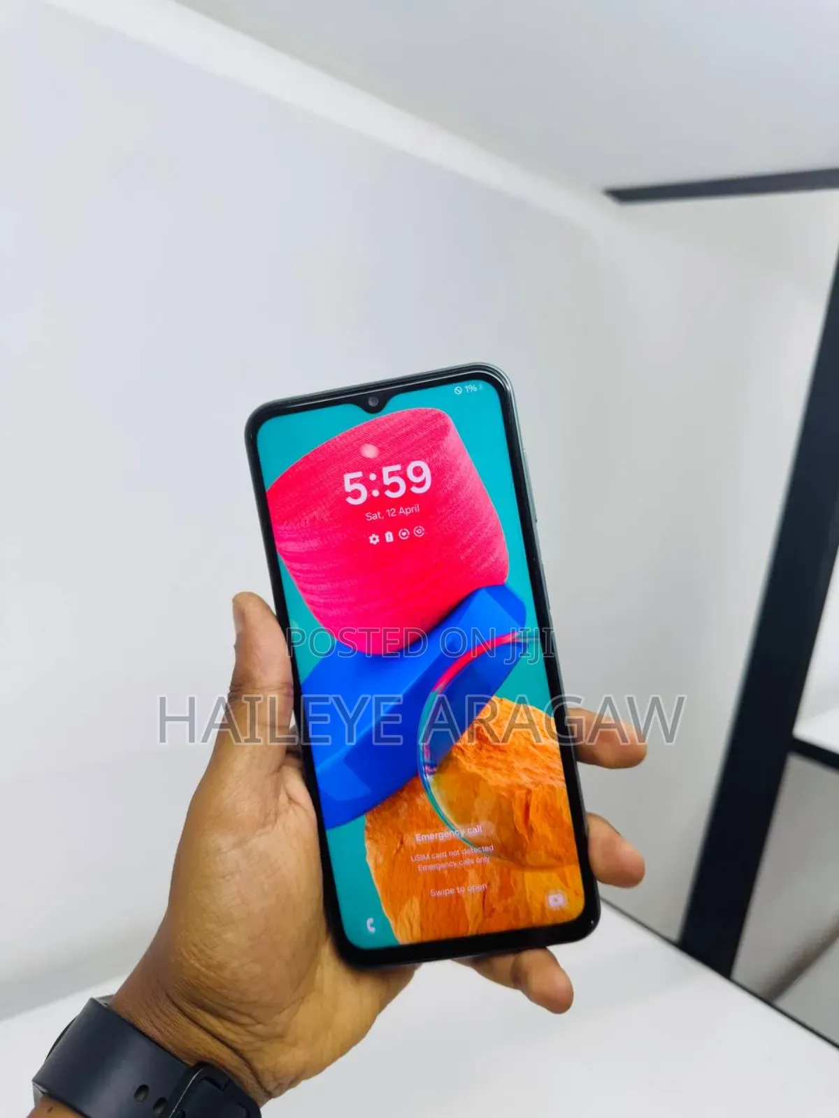 New Samsung Galaxy M33 5G 128 GB Blue