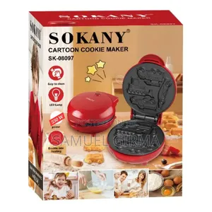  Sokany Mini Electric Waffle Maker
