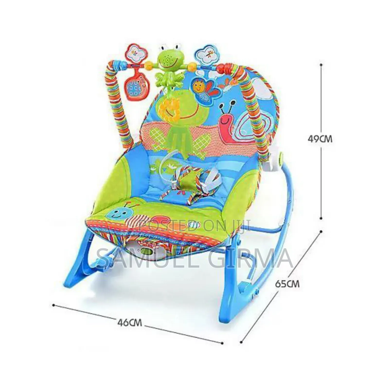 Hu Baby Infant to Toddler ምቹ የሆነ 
መቀመጫው ከ እስፖንጅ ስለሆነ ኮንፎርቴብል