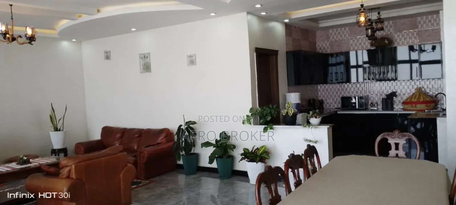 Furnished 4bdrm Apartment in Garment, Nifas Silk-Lafto for sale