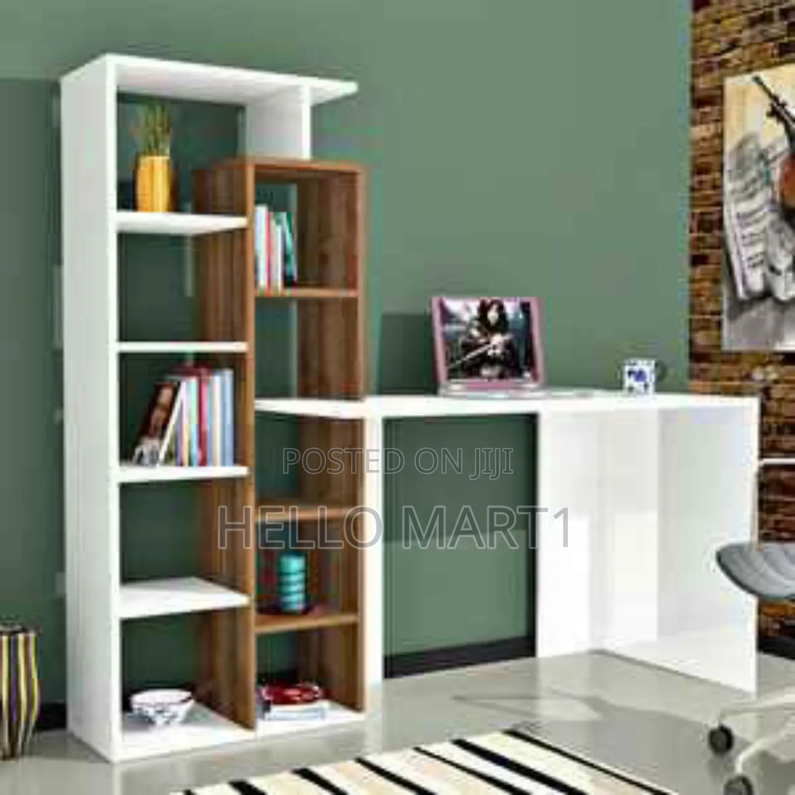 Computer Desk With Shelf