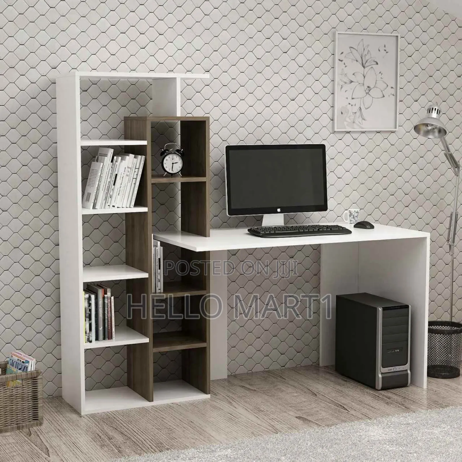 Computer Desk With Shelf