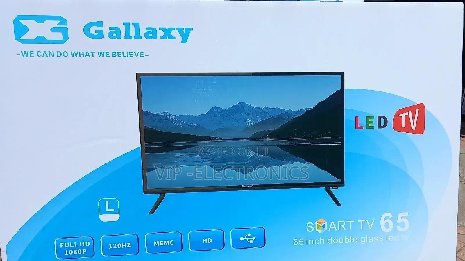 Gallaxy 65"Inch Tv Smart Android Nwe 2025 Tv