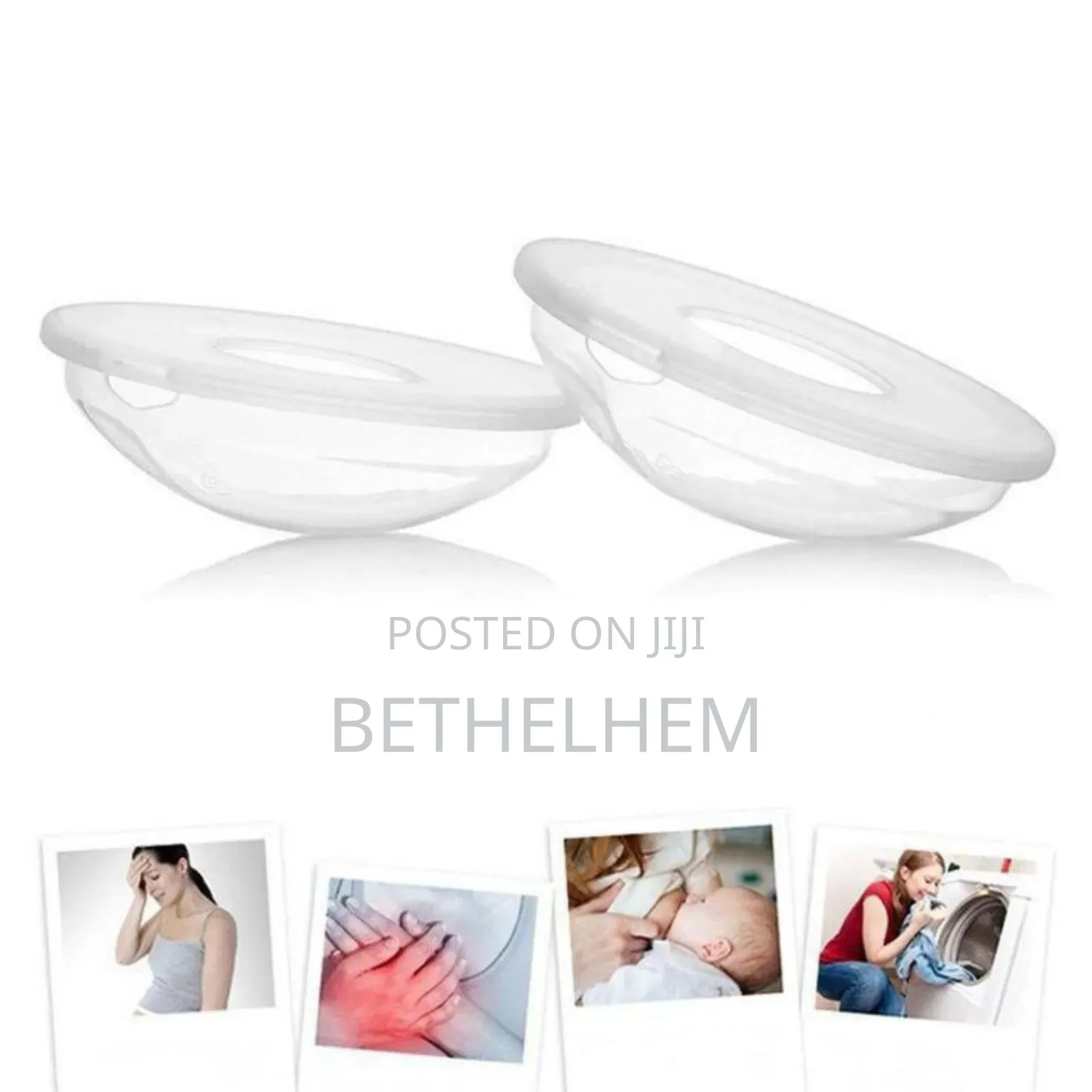 2piece Wearable Breast Milkcollector Shell ምቹ የጡት ወተት መሰብሰቢያ