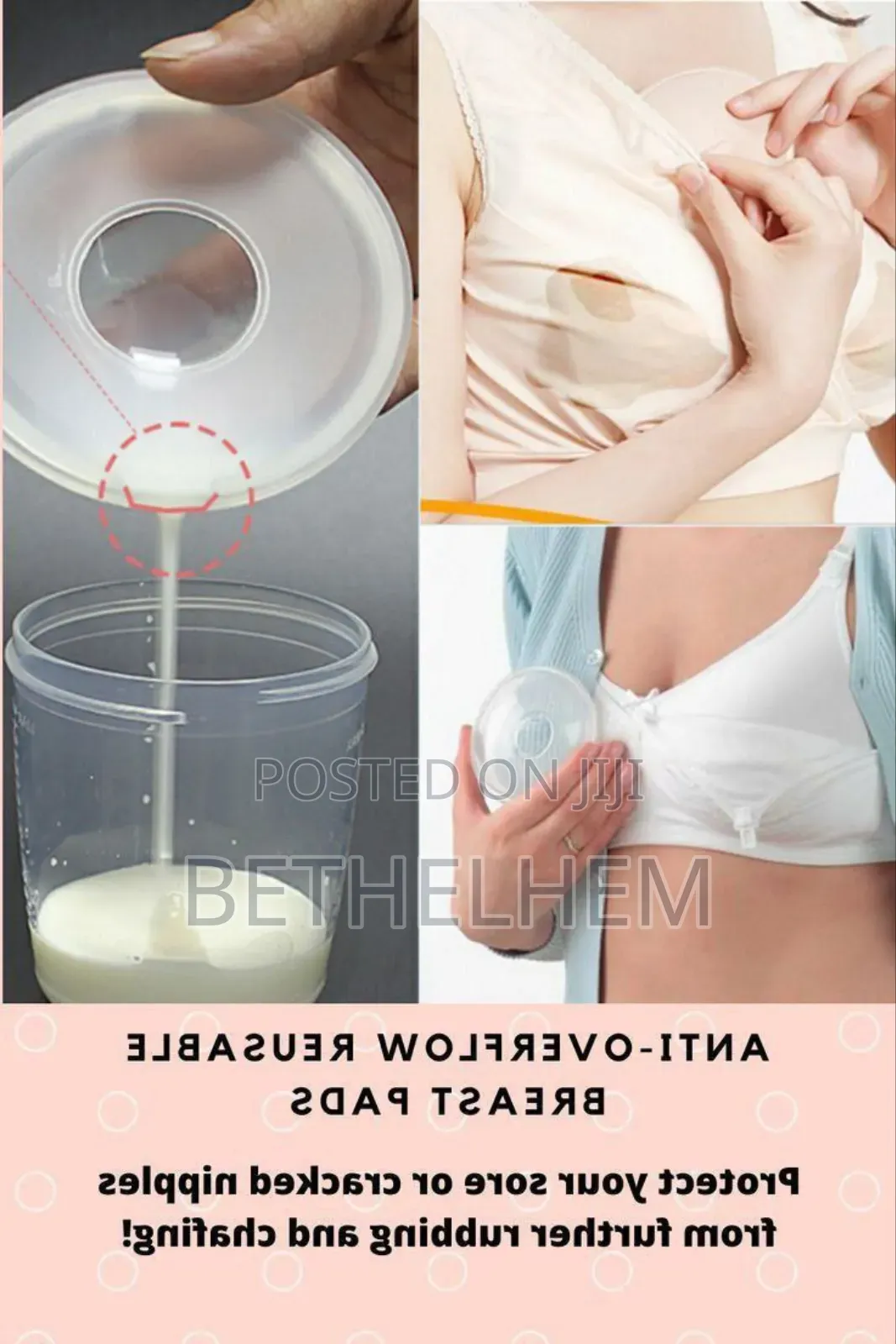 2piece Wearable Breast Milkcollector Shell ምቹ የጡት ወተት መሰብሰቢያ