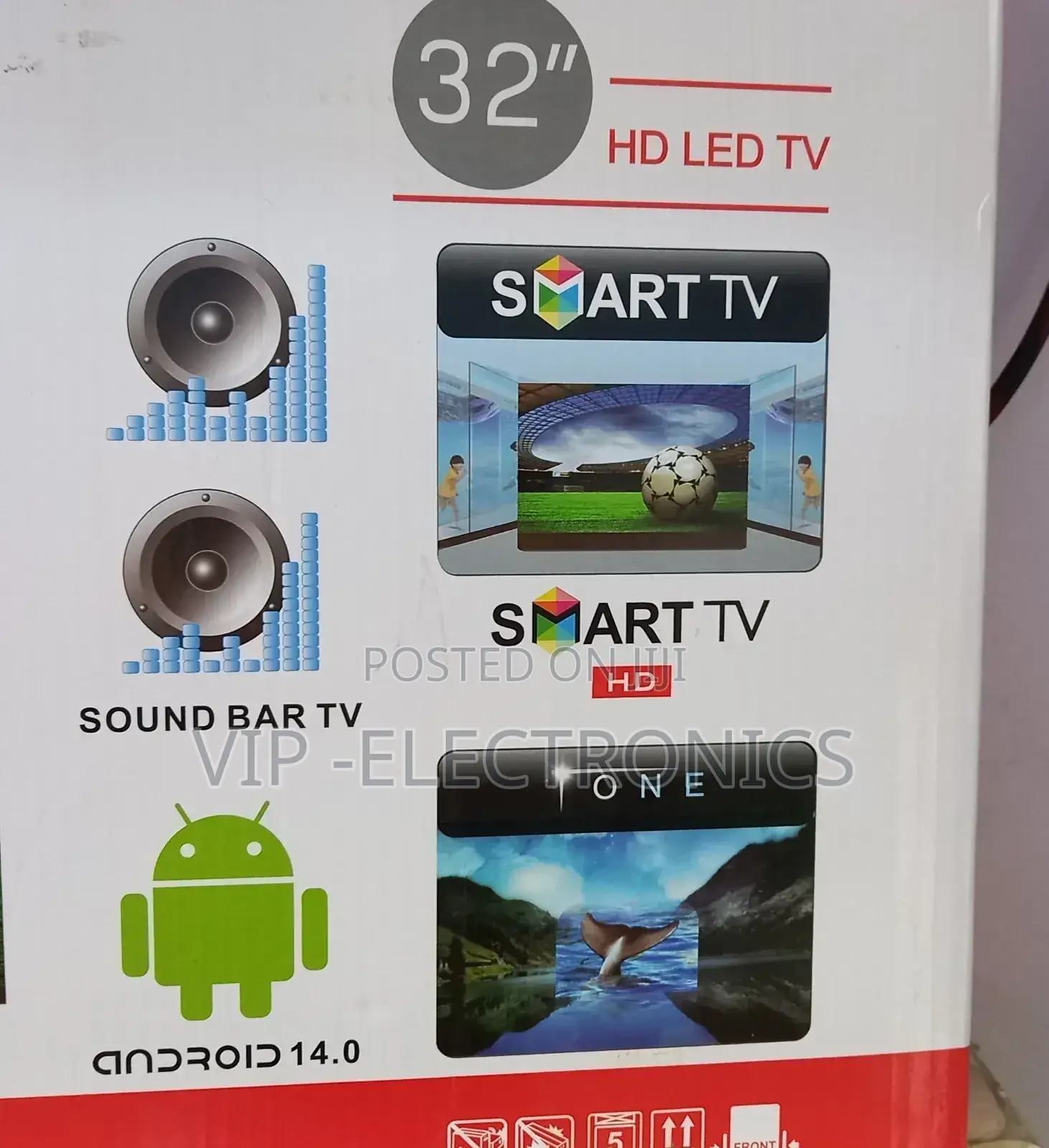 Salvador 55"Inch Tv Smart Android Nwe 2025
