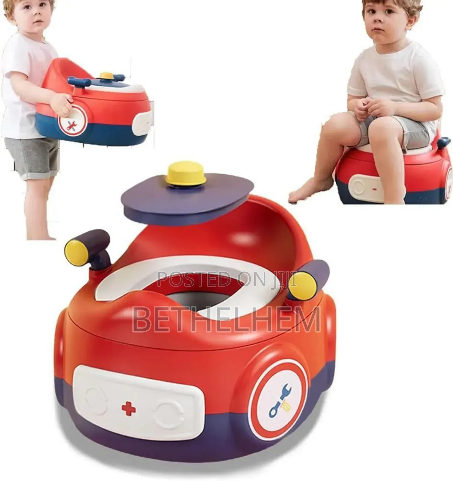 የልጆች ዘመናዊ ፖፖ (3 in 1 Baby Training Potty)