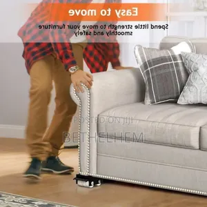 Photo - Adjustable Moving Roller Wheels Stand With Brake.