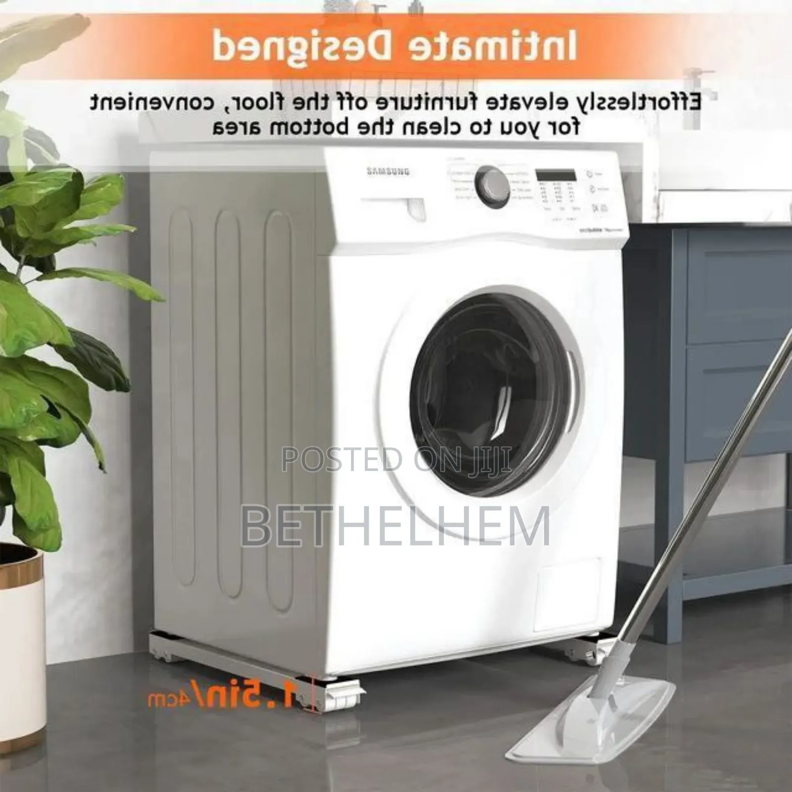 Adjustable Moving Roller Wheels Stand With Brake.